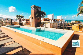 Apto de alto padrão a 150 m da praia